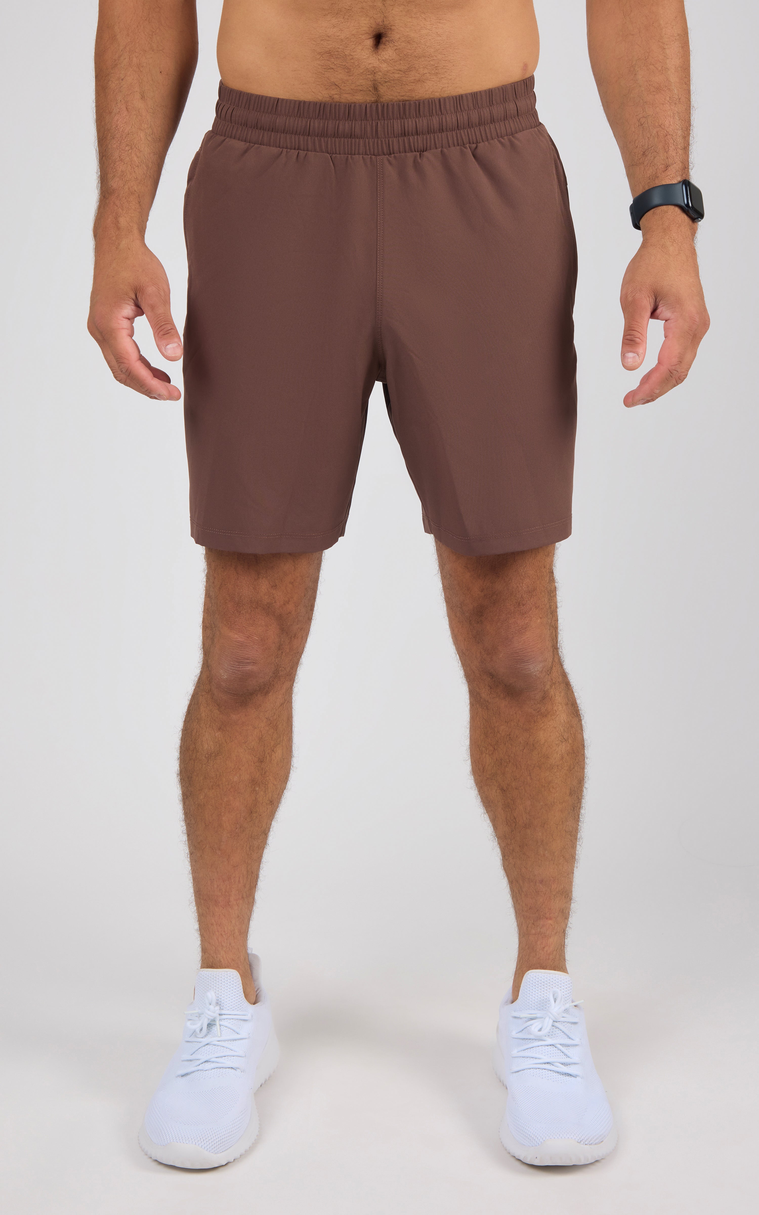 Men’s Lightstreme Park Weekend Short with Side Zip Pockets & Side Slits 2 Pack - 90 Degree by Reflex