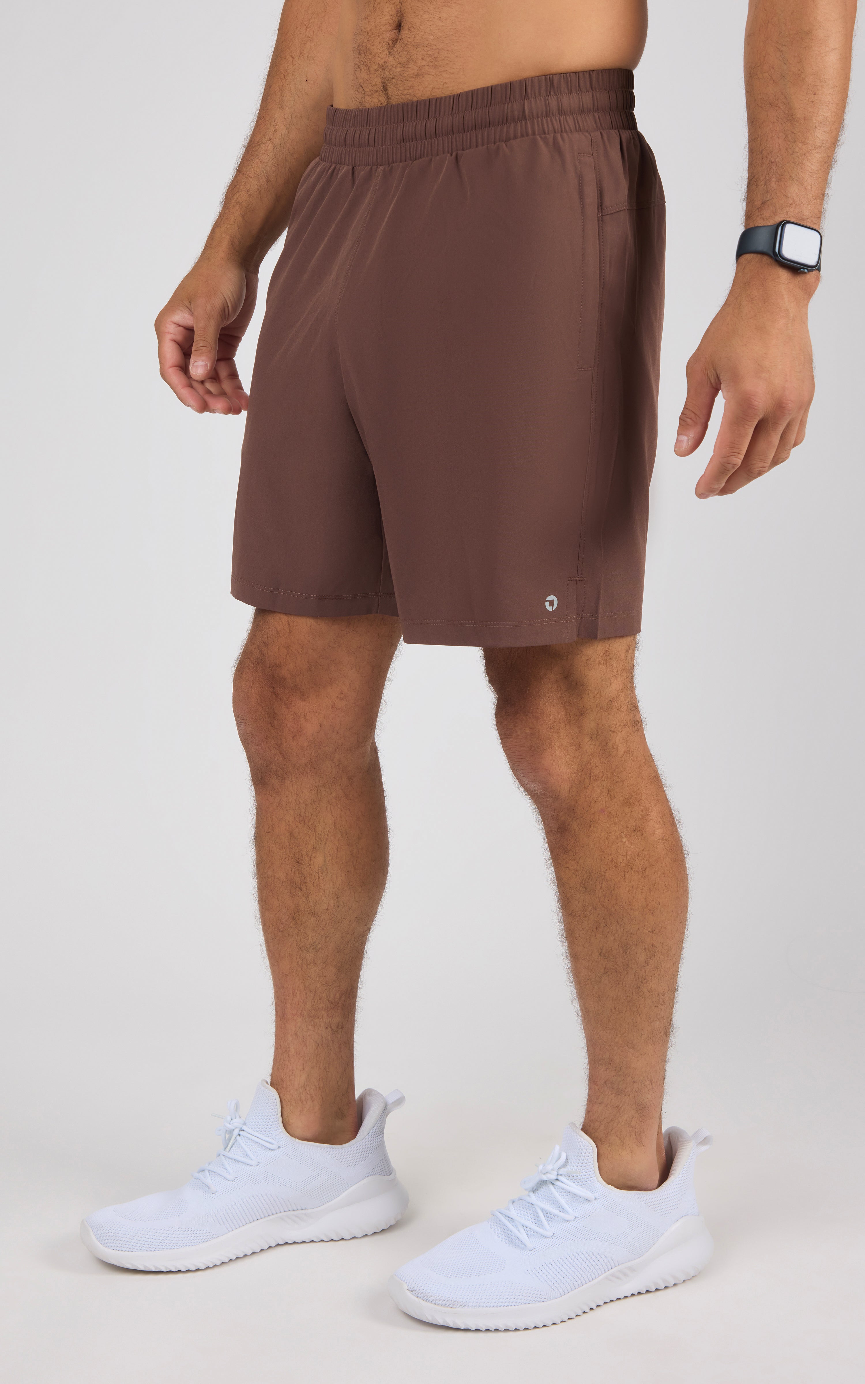 Men’s Lightstreme Park Weekend Short with Side Zip Pockets & Side Slits 2 Pack - 90 Degree by Reflex
