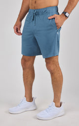Men's Cationic 8" Endurance Shorts with 2 Front Zipper Pockets - 90 Degree by Reflex