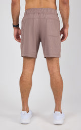 Men's 2-Tone Htr. 7" Endurance Shorts with 2 Front Zip Pockets & Tonal Drawcord - 90 Degree by Reflex