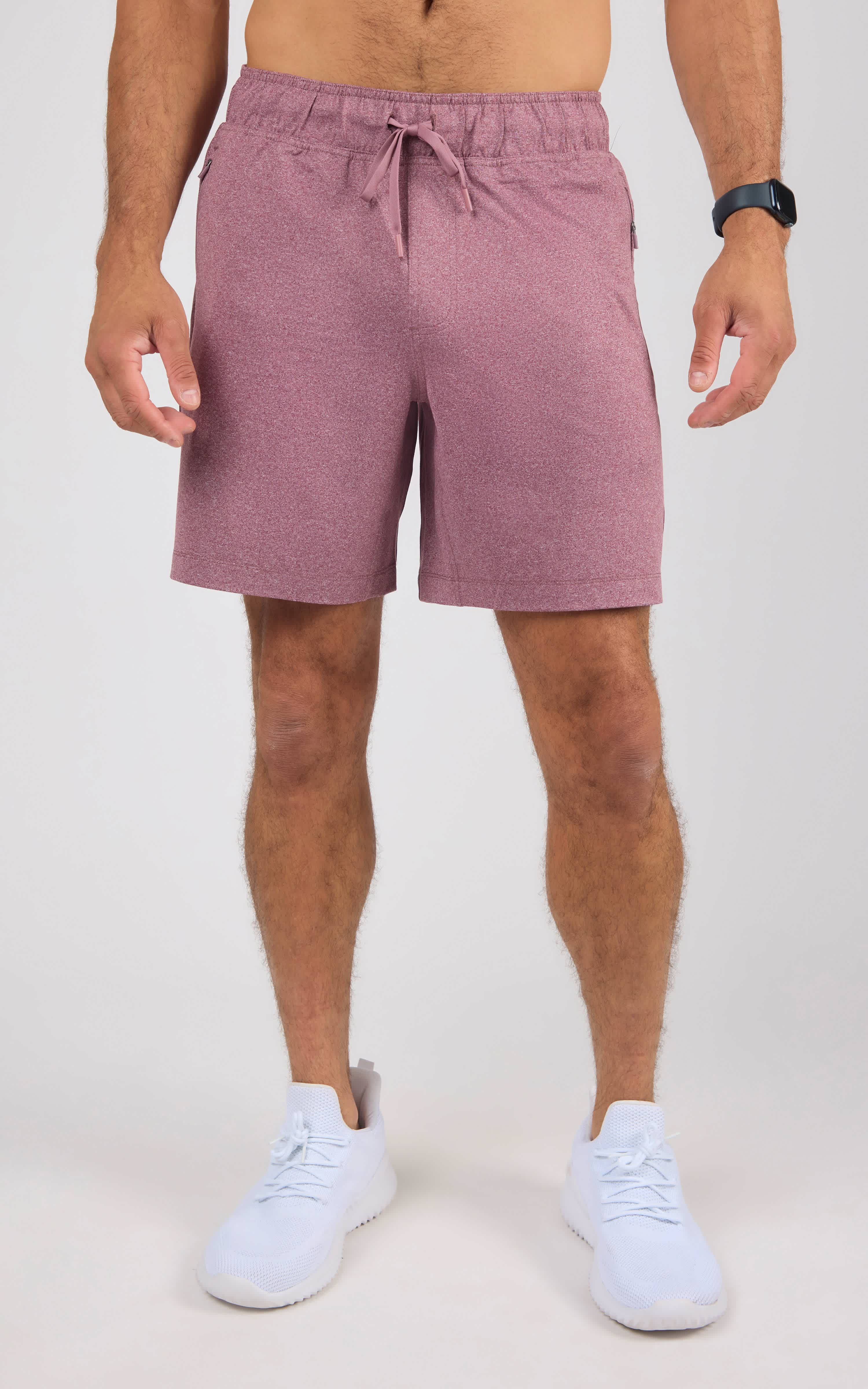 Men's 2-Tone Heather 7" Endurance Shorts - 90 Degree by Reflex