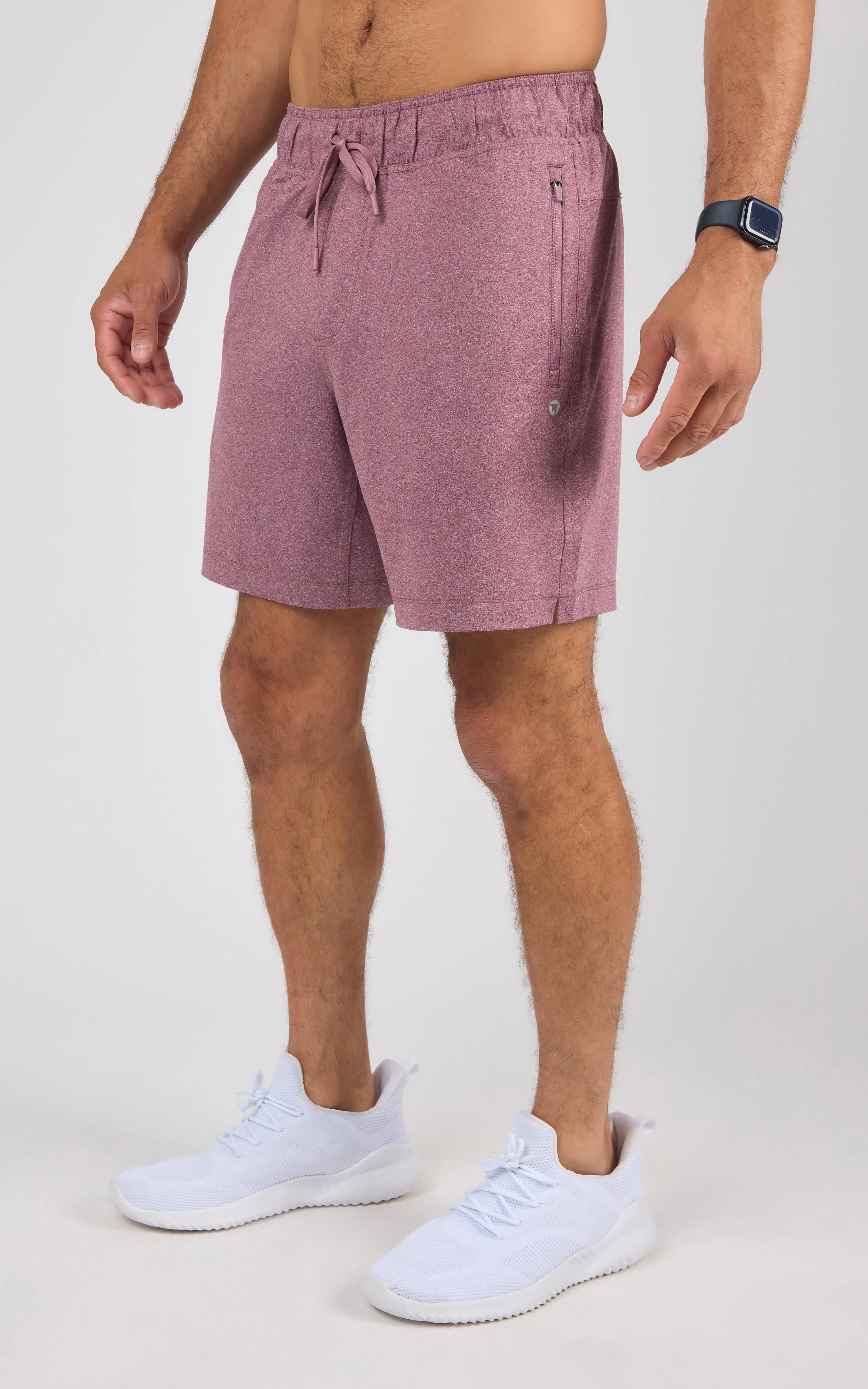 Men's 2-Tone Heather 7" Endurance Shorts - 90 Degree by Reflex