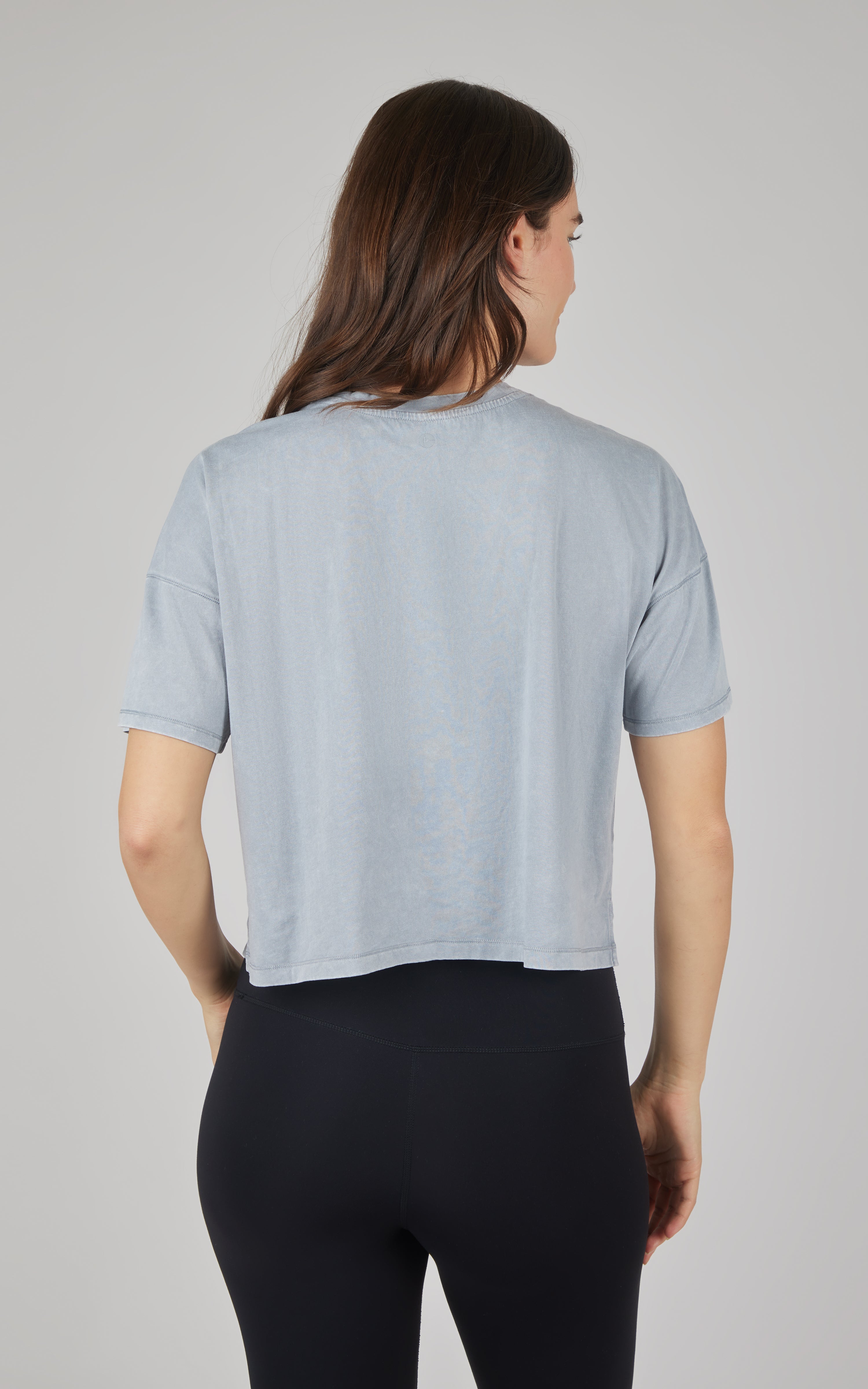 2 PK Stone Washed Cotton and Super Soft Tee - 90 Degree by Reflex