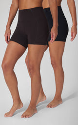 2 PK Wonderlink Elastic Free 5" Pocket Bike Short and Everyday Elastic Free 5" Short - 90 Degree by Reflex