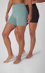 2 PK  5" Wonderlink Super High Elastic Free Waistband Short
