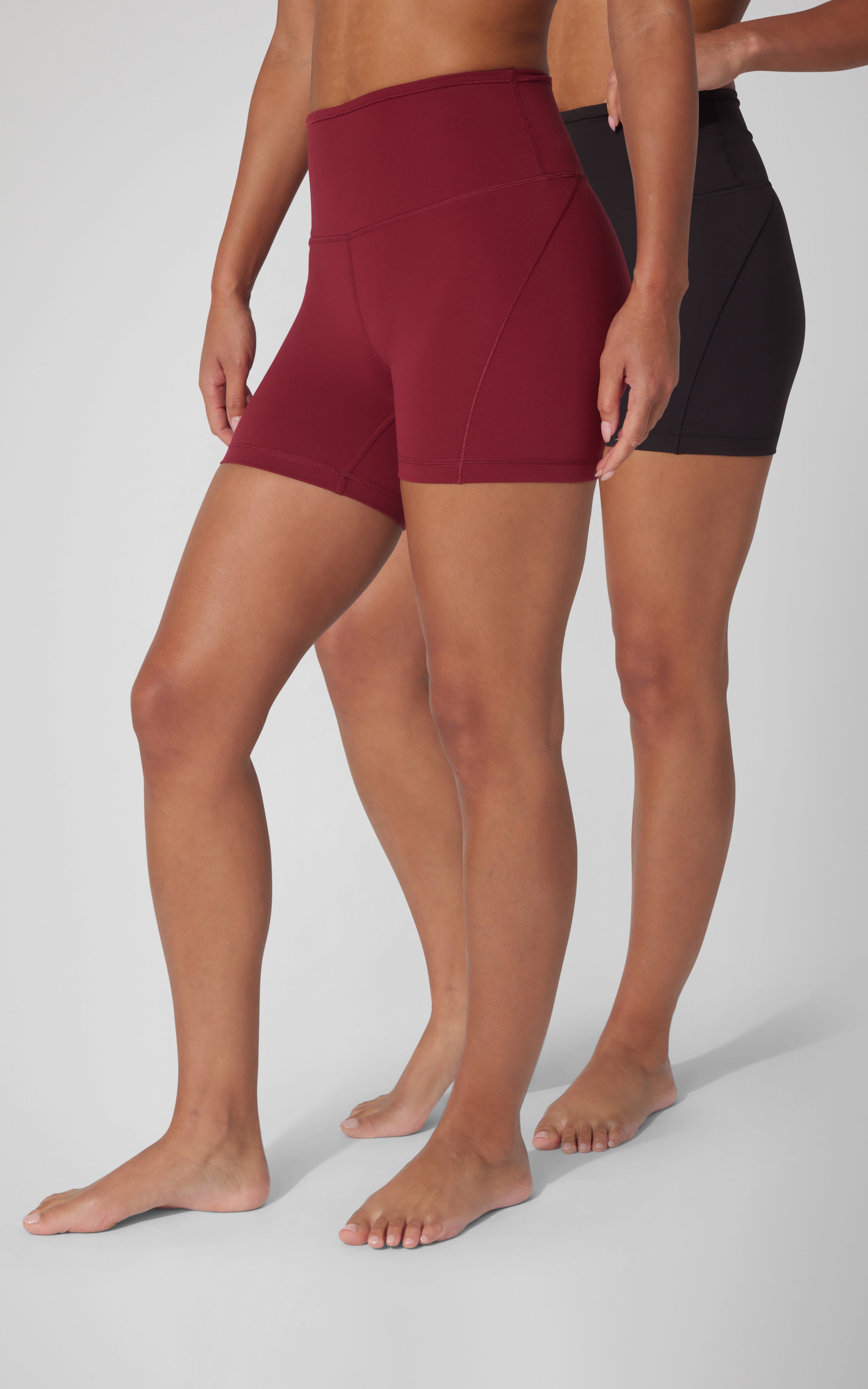 2 PK  5" Wonderlink Super High Elastic Free Waistband Short - 90 Degree by Reflex