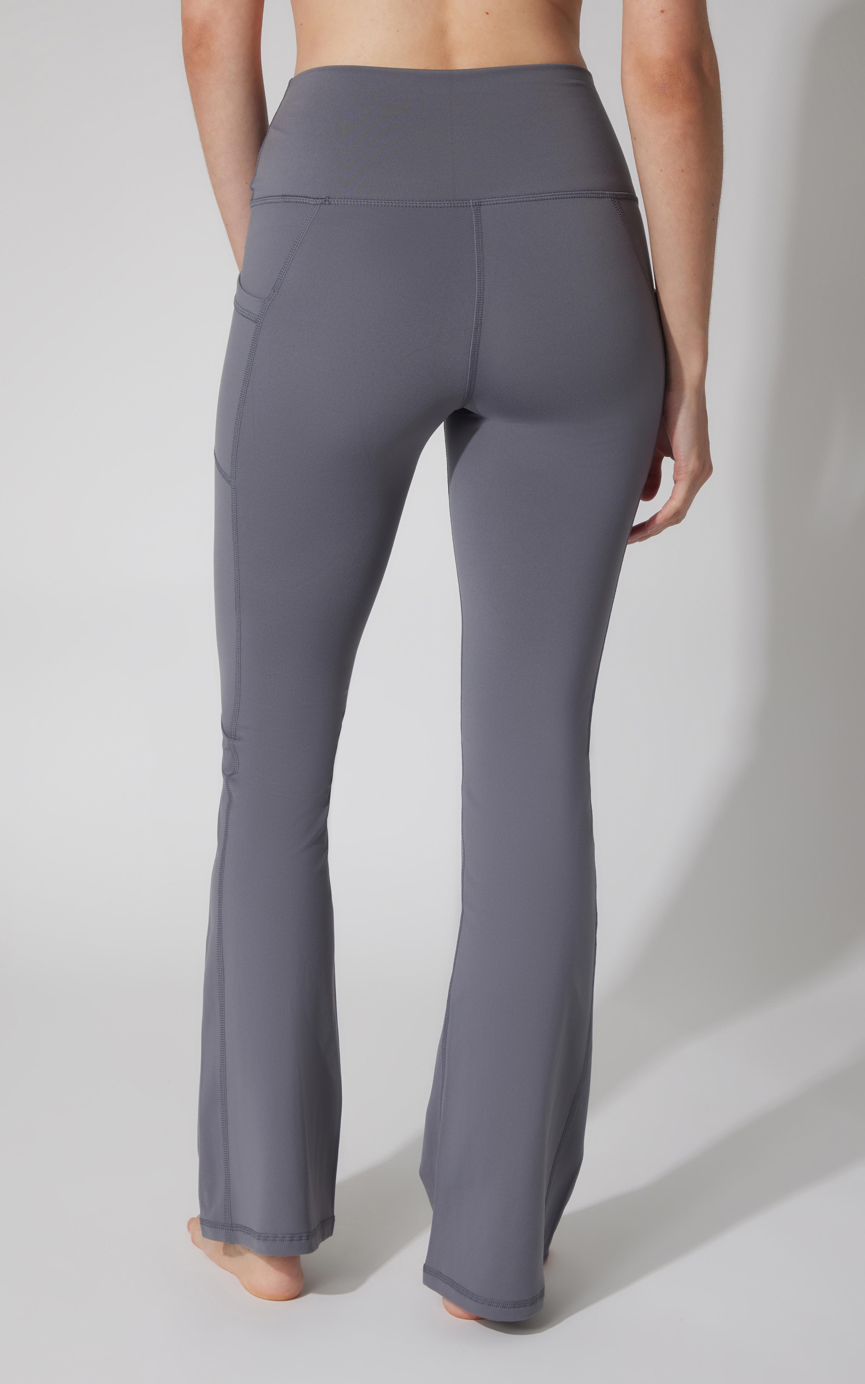 Polarlux Tribeca Elastic Free Full Length Side Pocket Flare Leg Pant - 90 Degree by Reflex