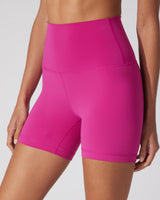 2 PK Skn Everyday 5" Super High Elastic Free Waist Short - 90 Degree by Reflex