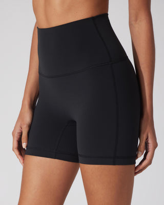 2 PK Skn 5" Super Hi Elastic Free Waist No Front Seam Short