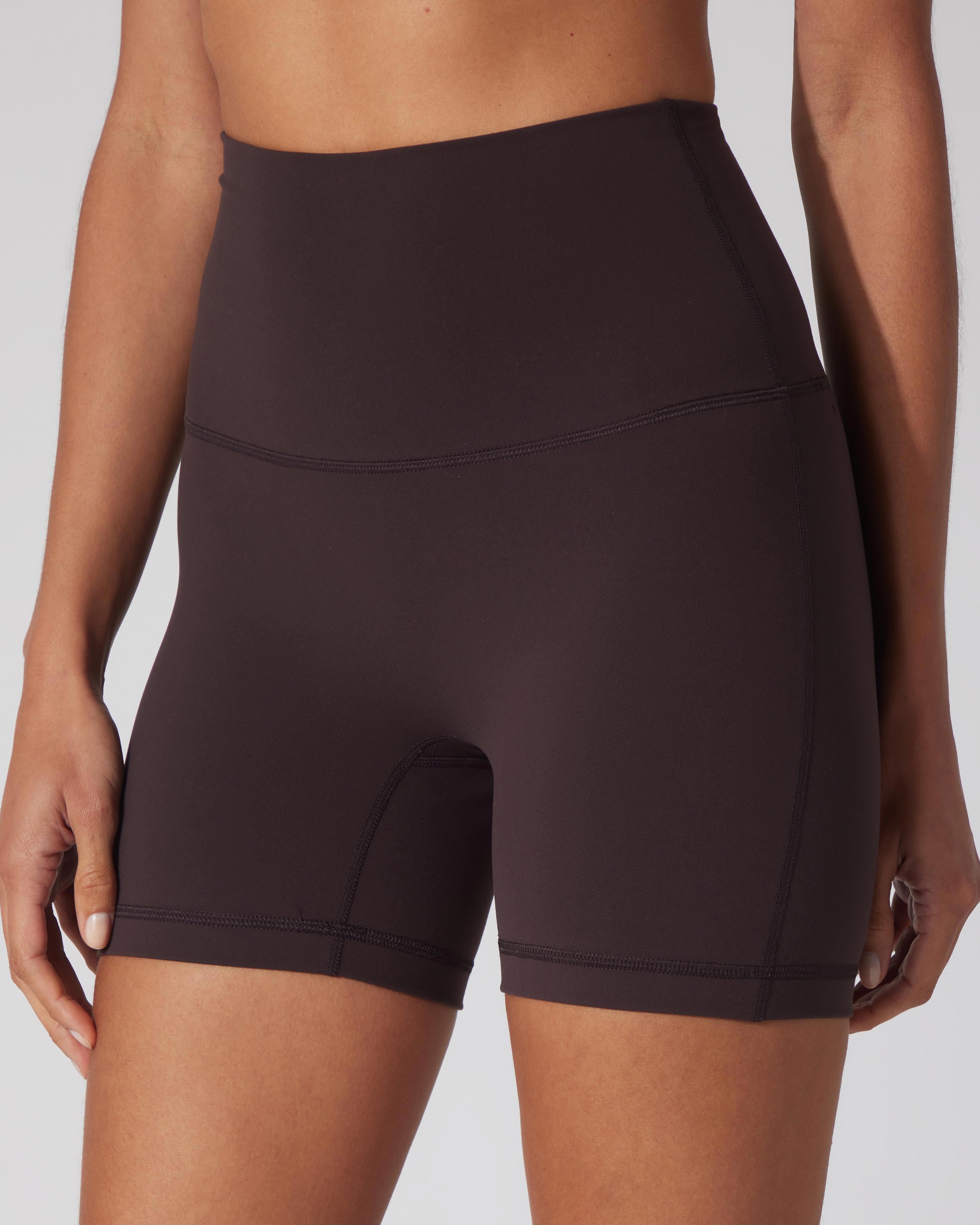 2 PK Skn 5" Super Hi Elastic Free Waist No Front Seam Short