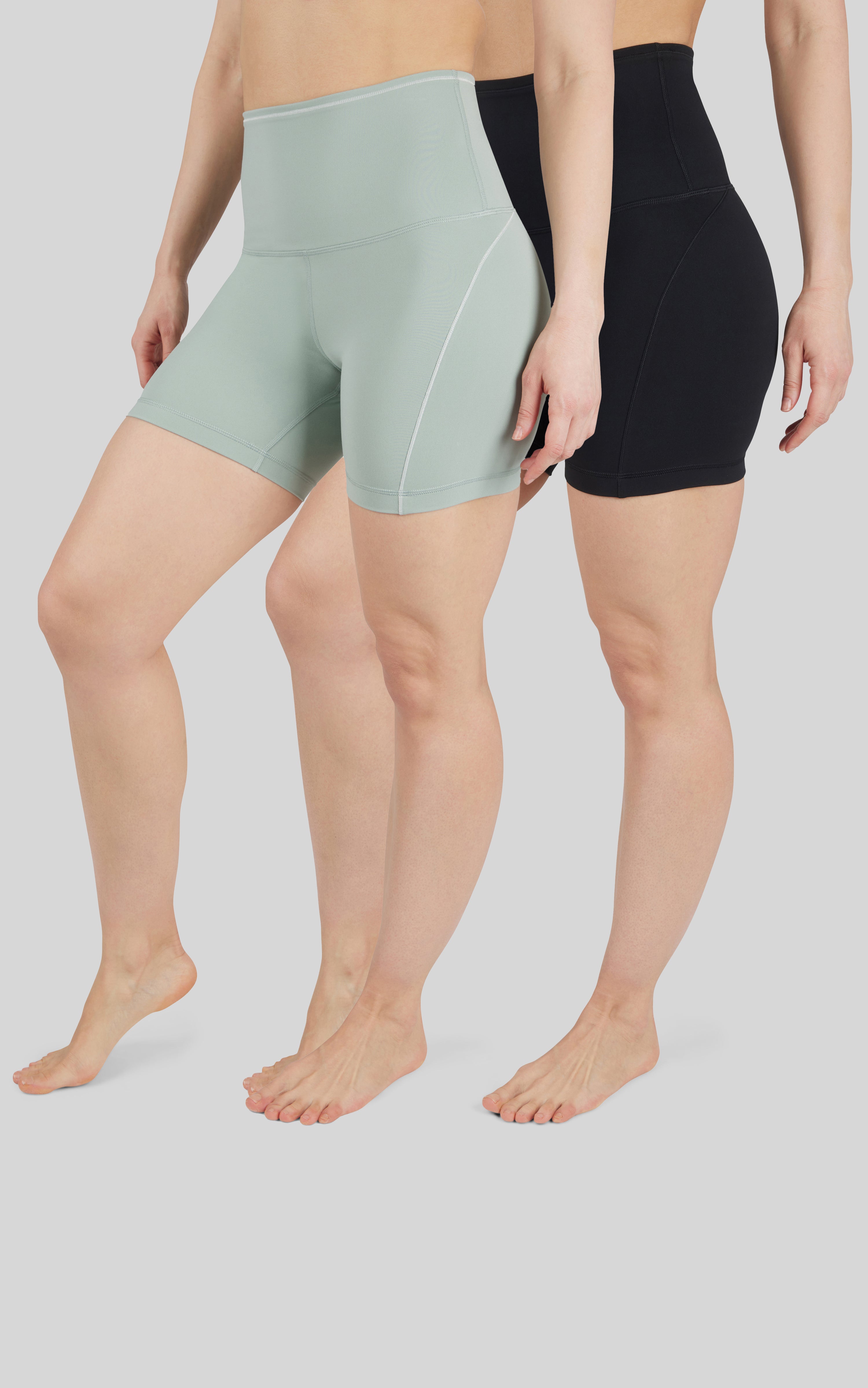 2 PK Lux Super High Waist 5" Bike Short