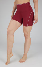 2 PK Lux Super High Waist 5" Bike Short - Beat the Streets - 90 Degree by Reflex