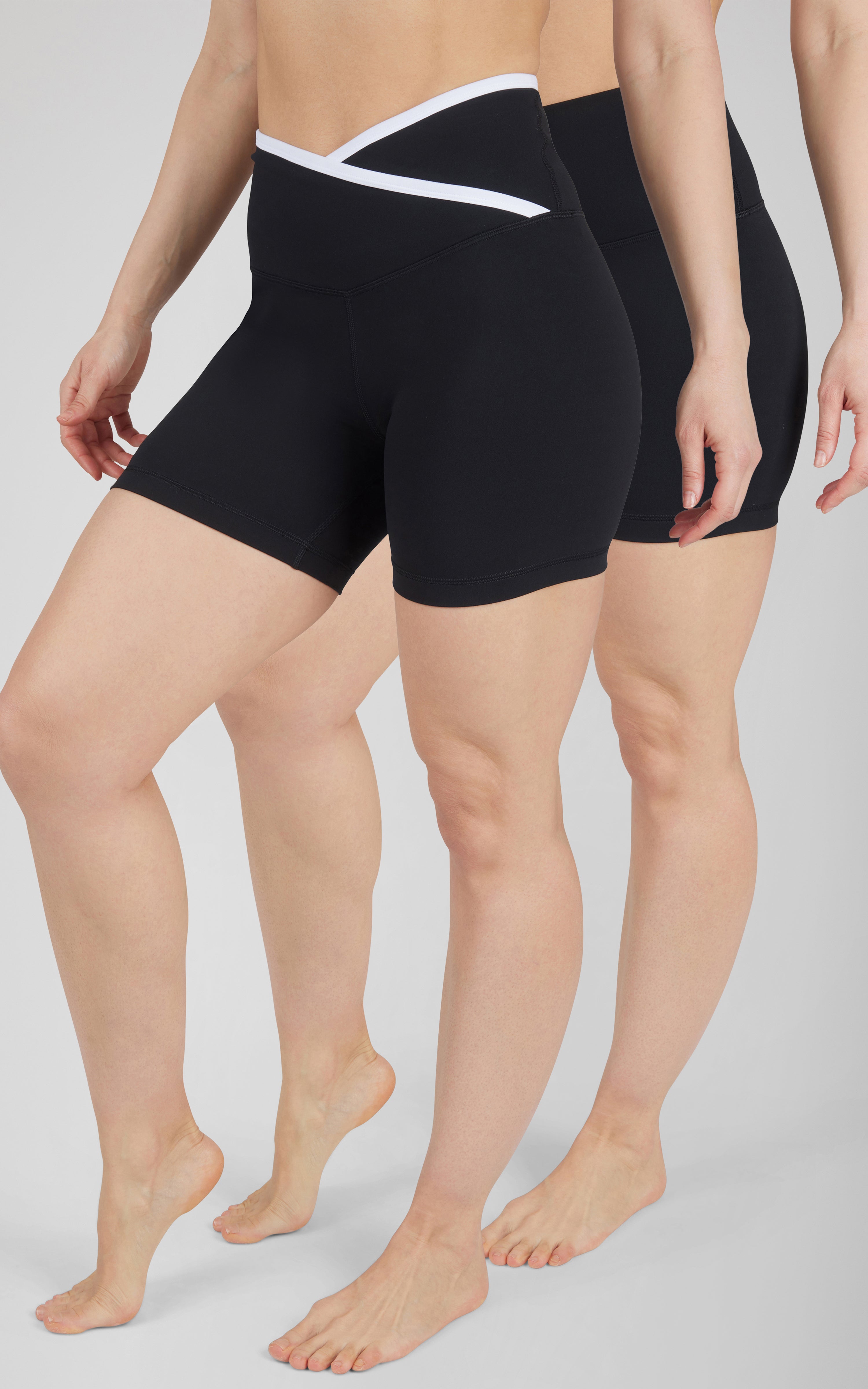 2 PK Lux Crossover 5" Bike Short - 90 Degree by Reflex