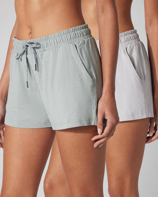 2 PK Jersey Off Duty 3.5" Short