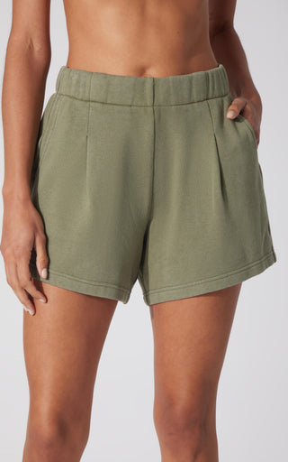 Washed Loop Terry Short