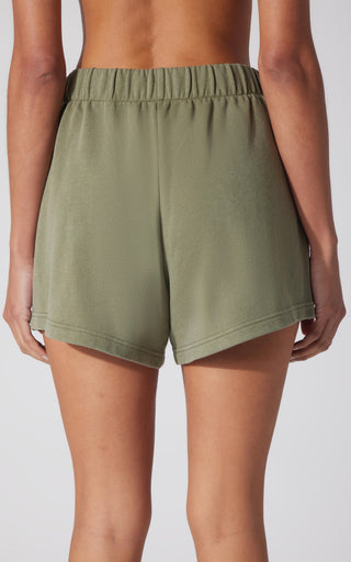 Washed Loop Terry Short