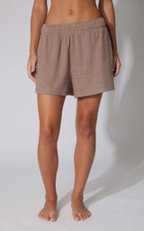 Ribbed Wide Leg Lounge Short - 90 Degree by Reflex
