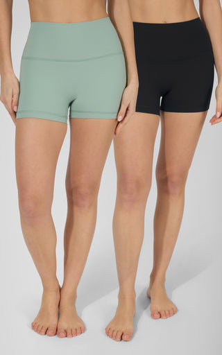 SKN 3.5" Biker Shorts 2 PK - 90 Degree by Reflex