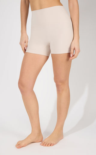 LUX EVERYDAY NO FRONT SEAM ELASTIC FREE HI RISE 3 1/2" BASIC BIKE SHORT 2 PACK - 90 Degree by Reflex