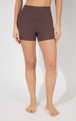 LUX EVERYDAY NO FRONT SEAM ELASTIC FREE HI RISE 3 1/2" BASIC BIKE SHORT 2 PACK - 90 Degree by Reflex