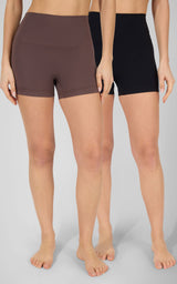 Lux 3 1/2" No Front Seam Bike Short 2 PK