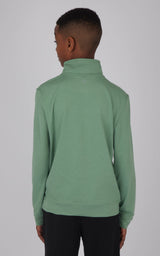 Boys Quarter Zip Pullover Sweatshirt