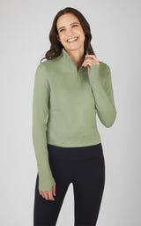 Lux Crosstrain Everyday Half Zip Jacket - 90 Degree by Reflex
