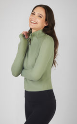 Lux Crosstrain Everyday Half Zip Jacket - 90 Degree by Reflex