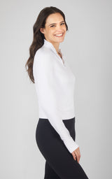Lux Crosstrain Everyday Half Zip Jacket - 90 Degree by Reflex