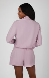 Citylite Half Zip Cinched Hem Jacket - 90 Degree by Reflex