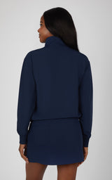 Citylite Half Zip Cinched Hem Jacket