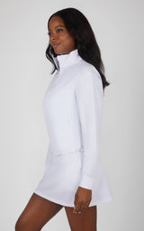 Citylite Half Zip Cinched Hem Jacket - 90 Degree by Reflex