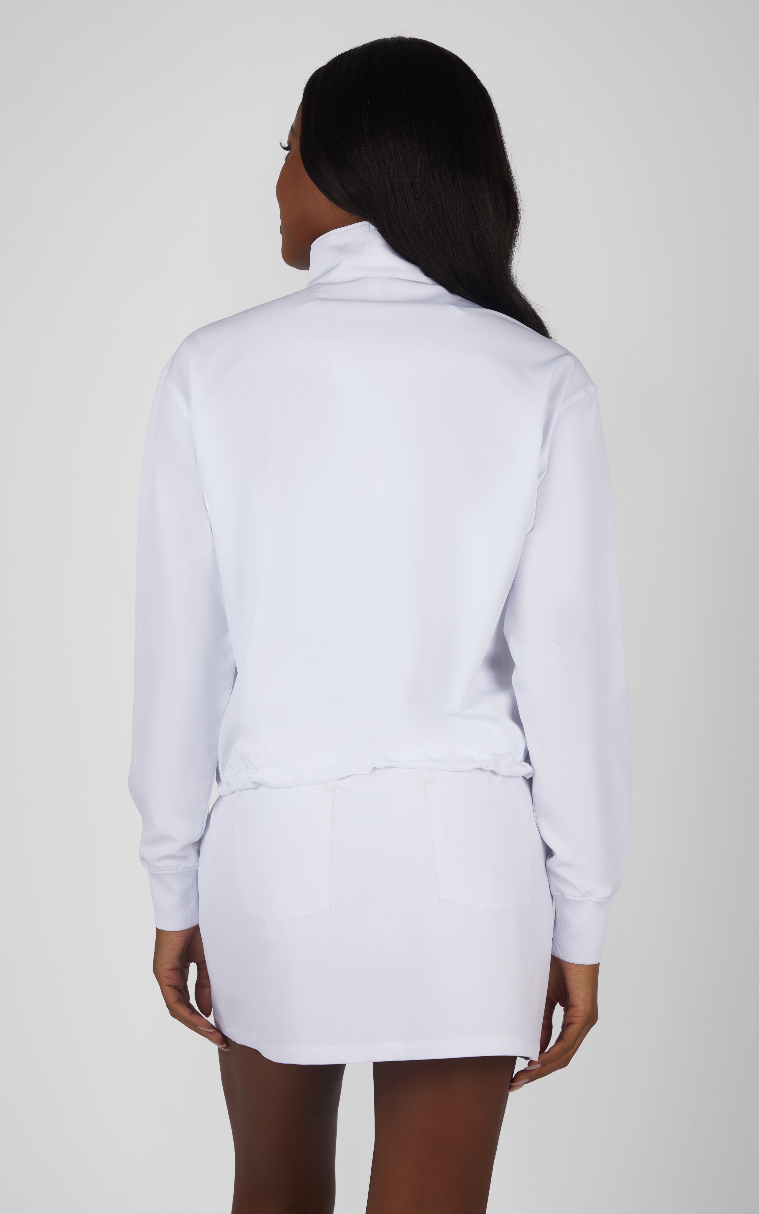 Citylite Half Zip Cinched Hem Jacket - 90 Degree by Reflex