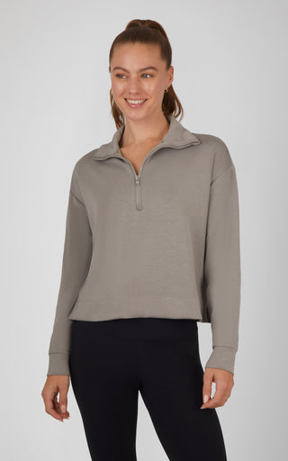 Softlite Scuba Modal Naples Half Zip Sweatshirt