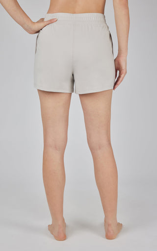 Lux Crossover Waistband 4" Side Pocket Short - 90 Degree by Reflex