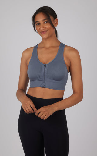 2 PK Full Zip Seamless Bra - 90 Degree by Reflex