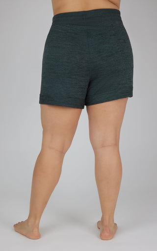 Plus Size Soft and Comfy Activewear Lounge Shorts - 90 Degree by Reflex