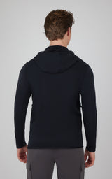 Mens Softlite Fleece Hoodie Jacket - Our Ocean Core Story - 90 Degree by Reflex