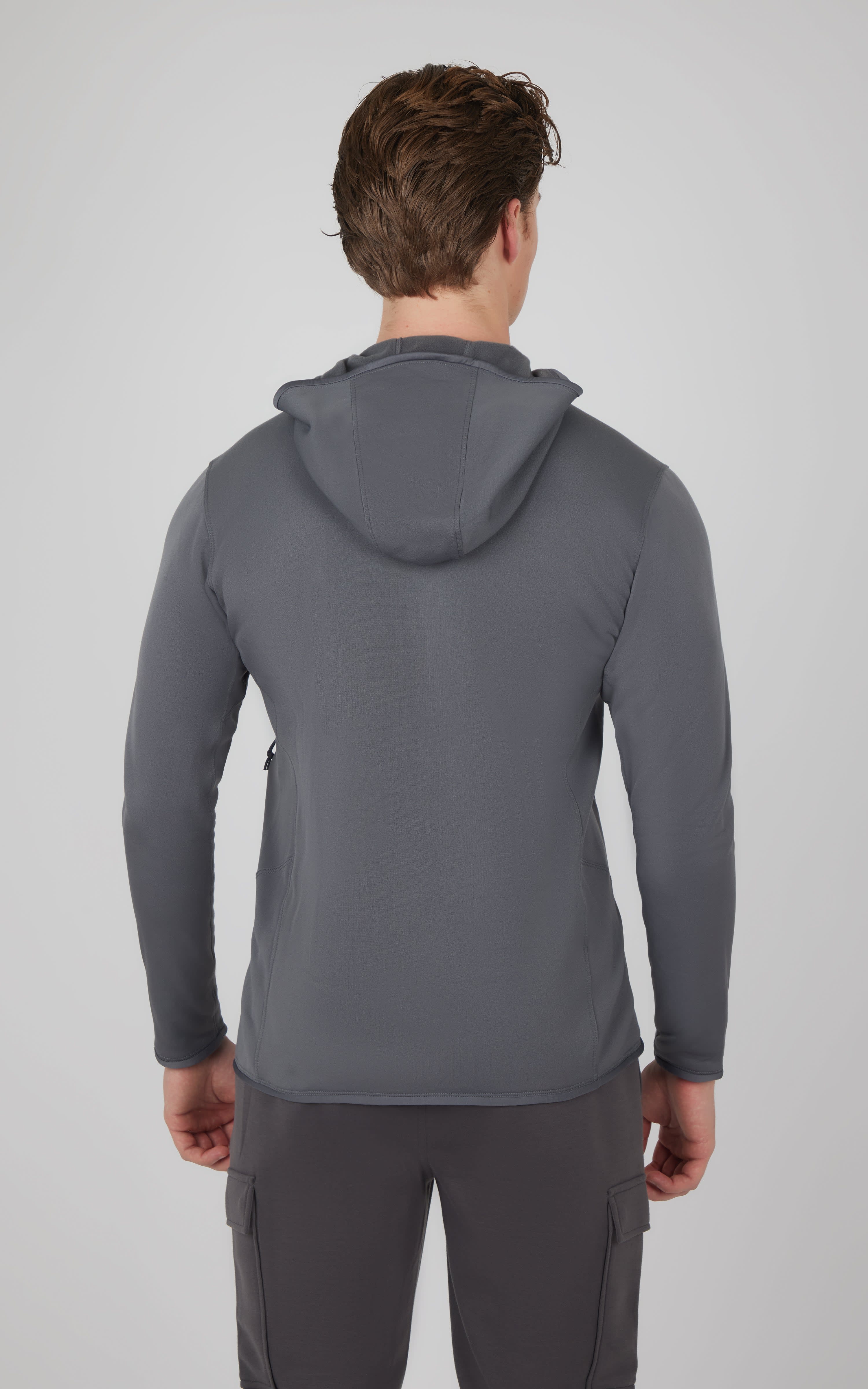 Men's Softlite Fleece Inside Hoodie Jacket - 90 Degree by Reflex