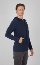 Men's Softlite Fleece Inside Hoodie Jacket - 90 Degree by Reflex