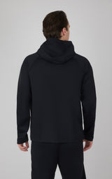 Mens Brushed Warp Full Zip Hoodie - 90 Degree by Reflex