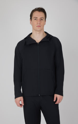 Mens Brushed Warp Full Zip Hoodie