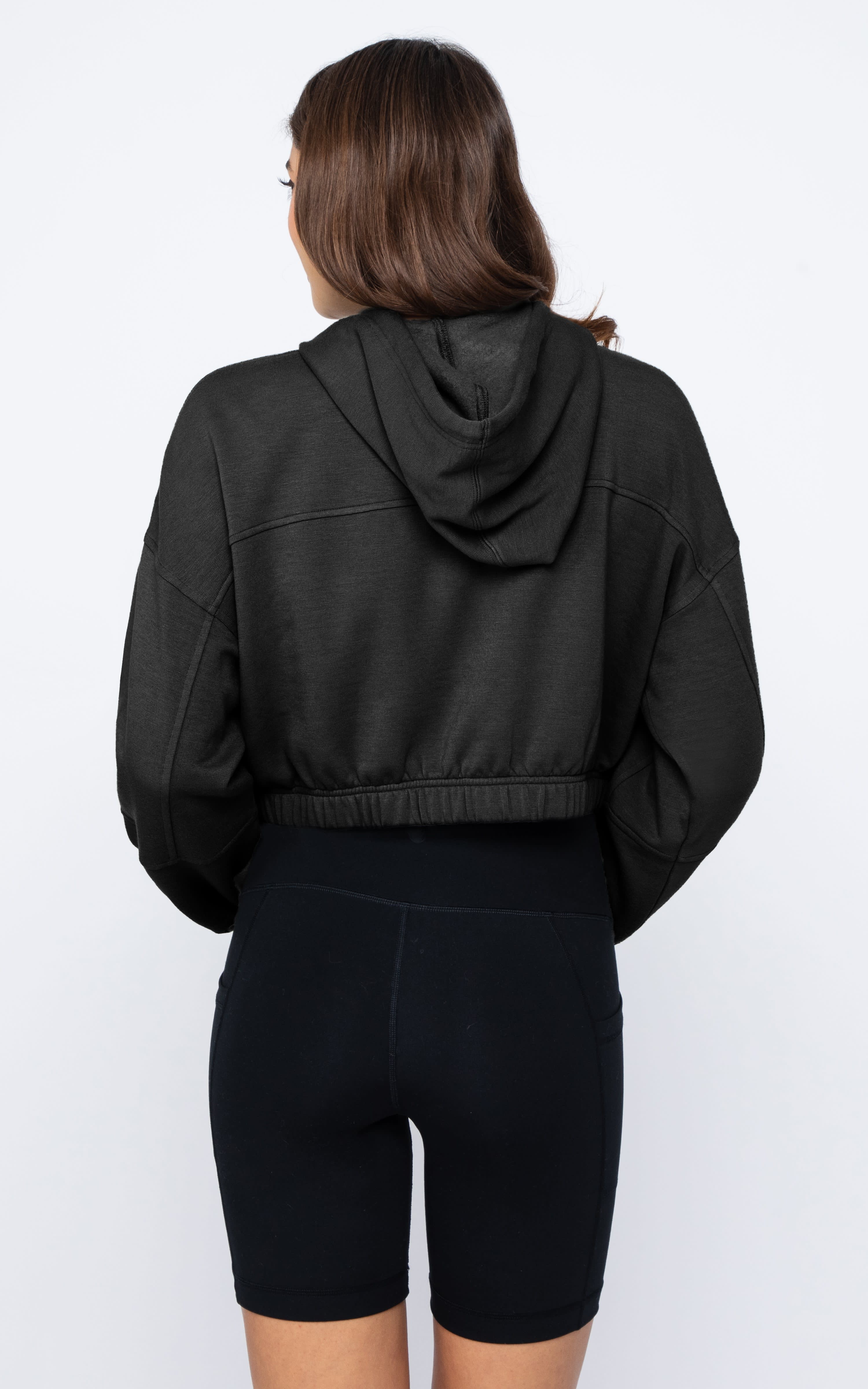 Cloud Plush Zip Front Hoodie - 90 Degree by Reflex