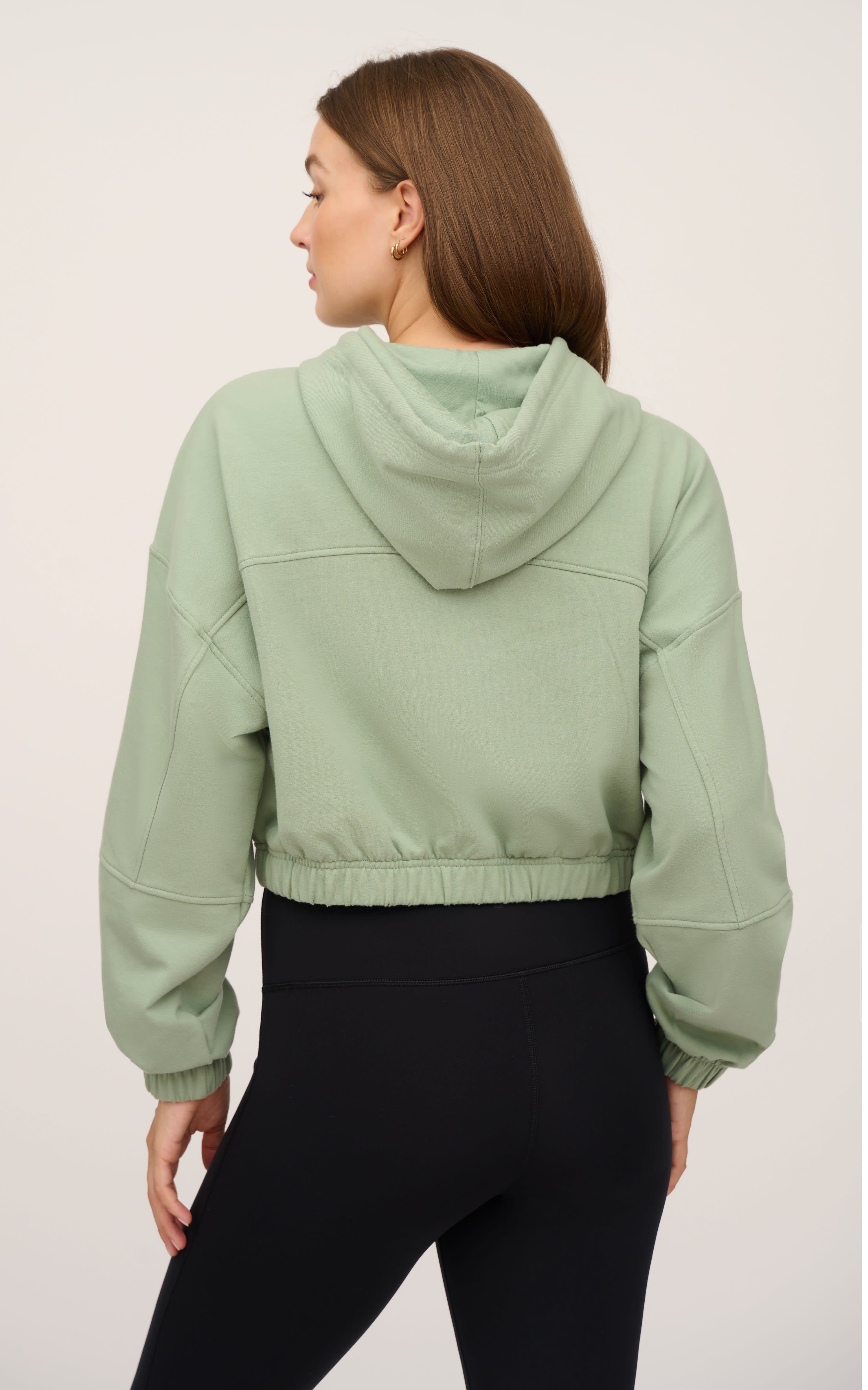 Cloud Plush Zip Front Hoodie - 90 Degree by Reflex
