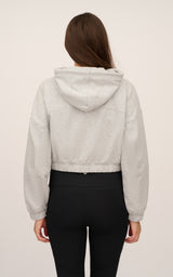 Cloud Plush Zip Front Hoodie - 90 Degree by Reflex