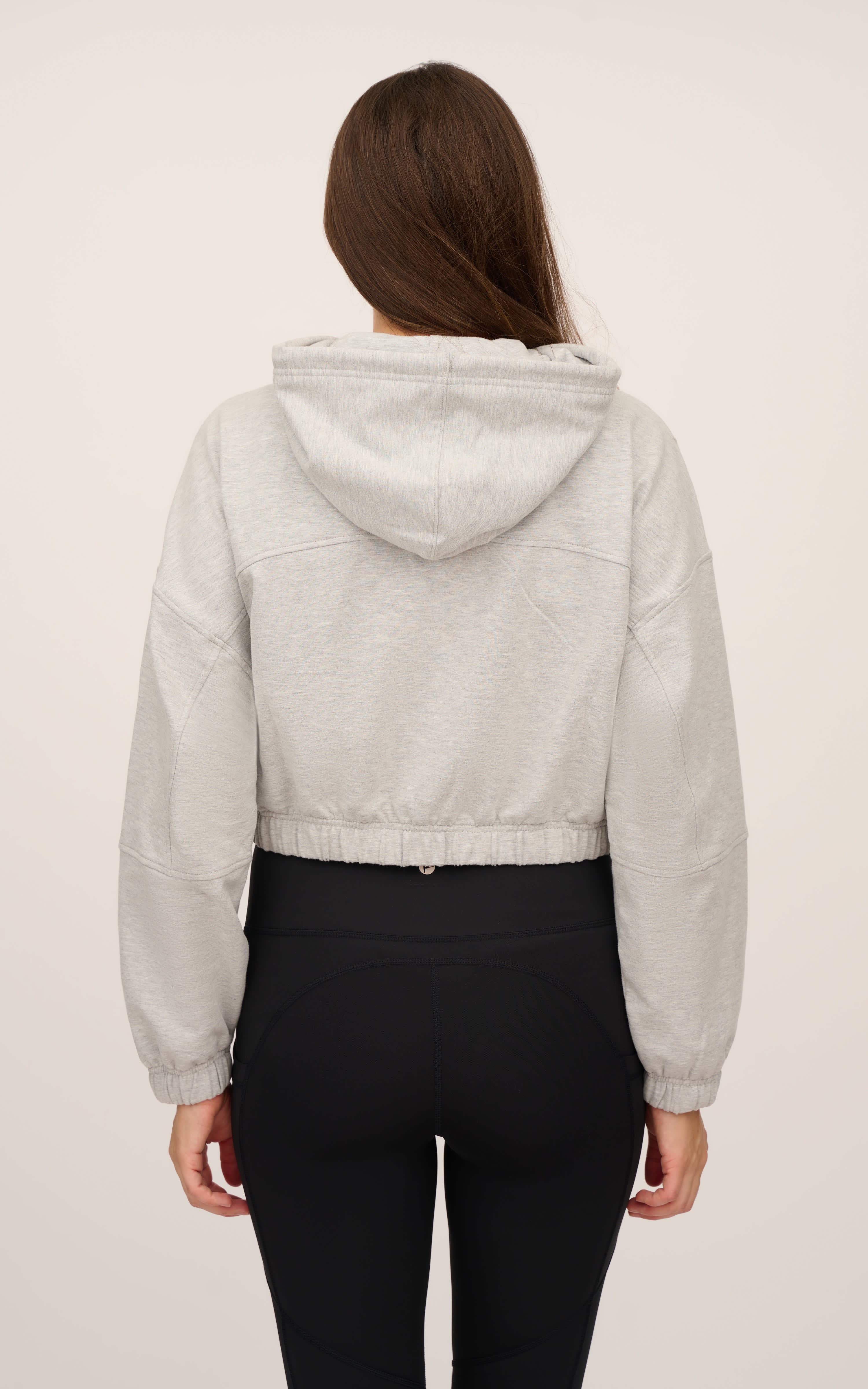 Cloud Plush Zip Front Hoodie - 90 Degree by Reflex