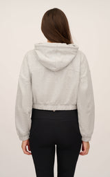 Cloud Plush Zip Front Hoodie - 90 Degree by Reflex