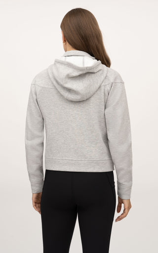 Cloud Plush Ivy Cropped Hoodie