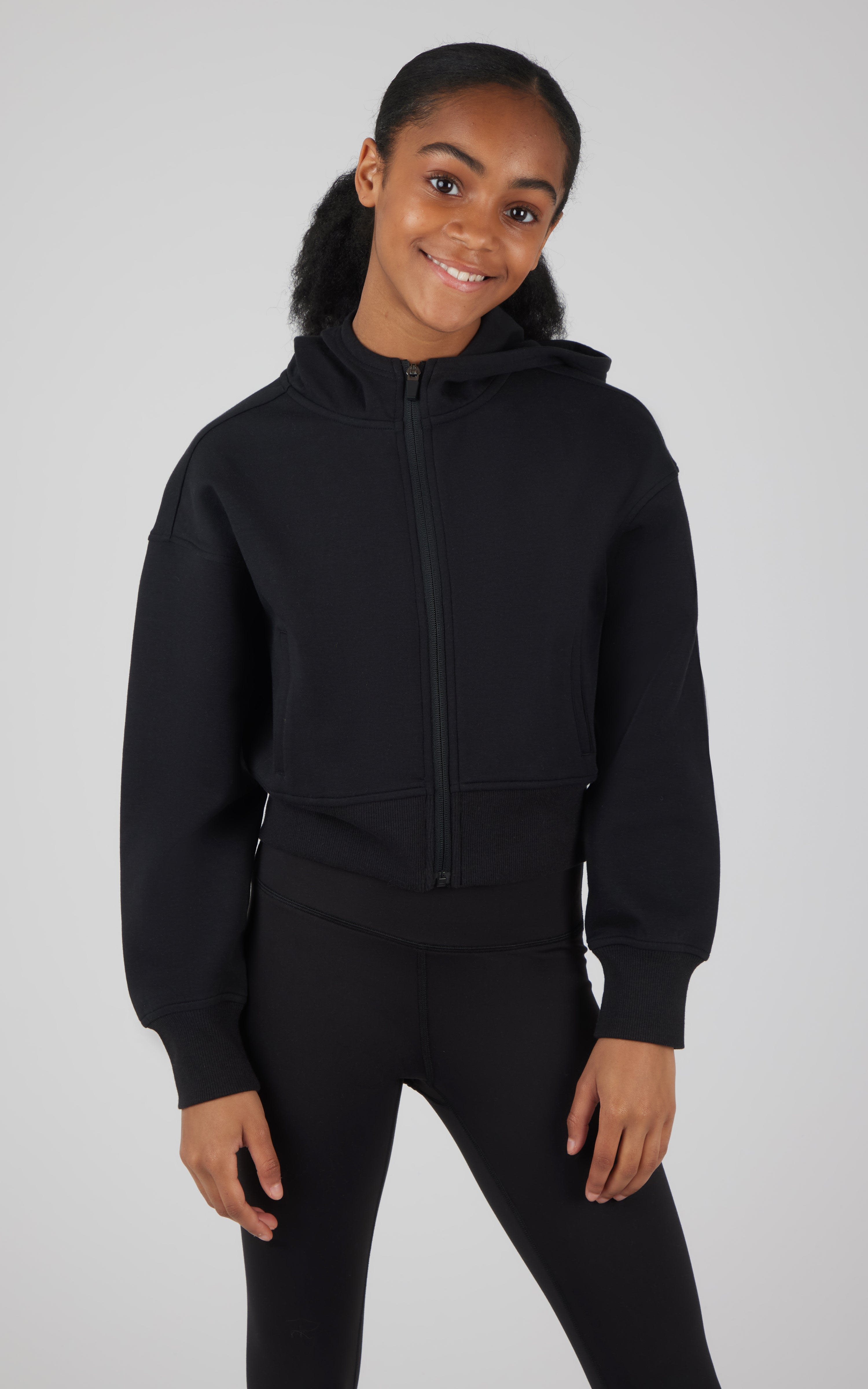 Girls Softlite Ascend Full Zip Jacket - 90 Degree by Reflex