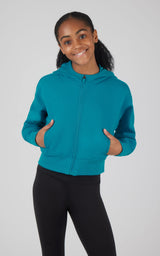 Girls Softlite Ascend Full Zip Jacket - 90 Degree by Reflex